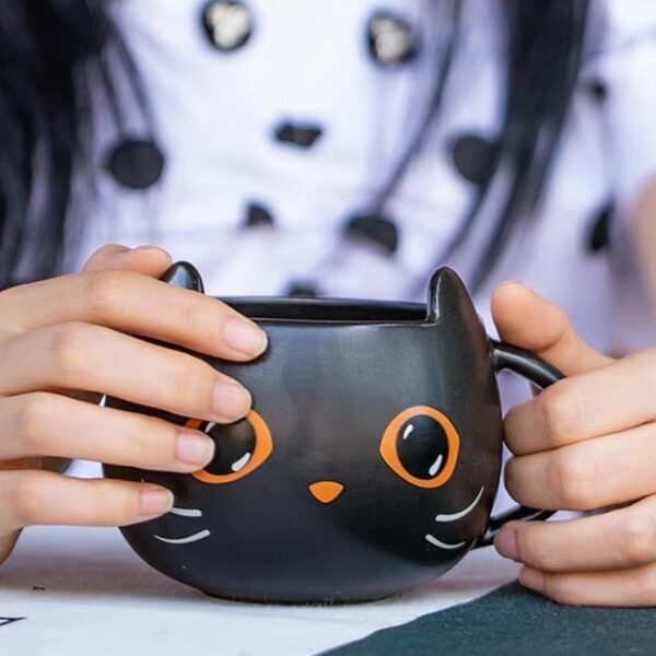 Pumpkin Covered Spoon Couple Gift Mug - Image 5