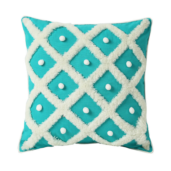 Creative Home Ball Pillow Tufted Moroccan Pillow Elegant Cushion Pillow Case - Image 6