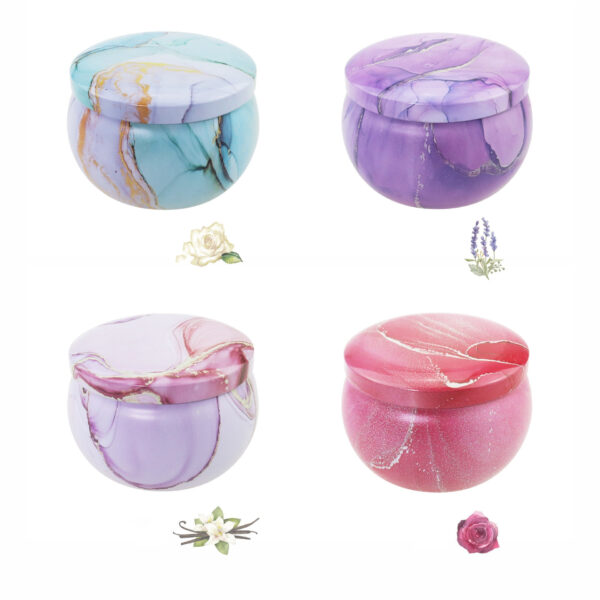 Fragrant Dried Flower Scented Candles Home Sprinkling Birthday Candles With Souvenirs - Image 4