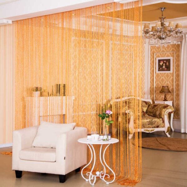 Door Curtain Dilver Thread Curtain Partition Curtain Hanging Curtain Window Screen - Image 8
