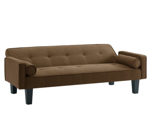 Fabric Sofa, Medieval Love Seat Sofa Furniture, With Pillows, Living Room Button Tufted Sofa, Pull Point Design - Image 5