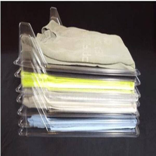 10 Layer Clothes Storage Board Fold Clothing Organizer Shirts Folder Backpack T-shirt Document Closet Drawer Divider Organizer - Image 2
