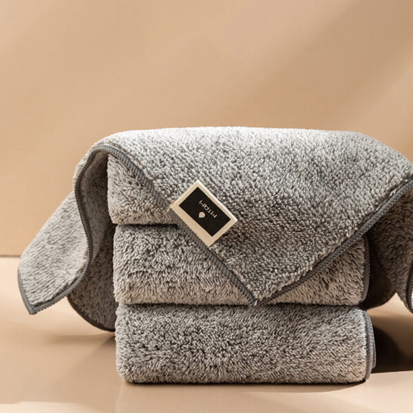Japanese Style Bamboo Charcoal Towel Fine Fiber Dish Cloth - Image 5