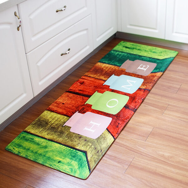 Printed long floor mat bathroom kitchen rug - Image 3