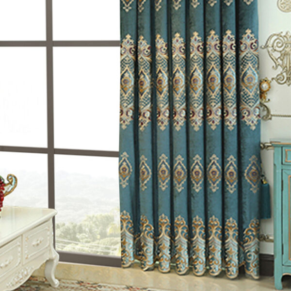 Luxury Elegant High-end Embroidered Curtains - Image 8