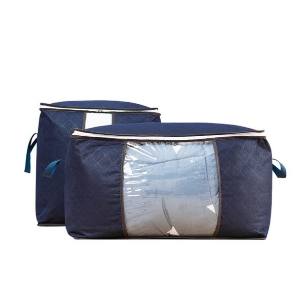Large Quilt Bag Storage Bag Clothing Storage Box Moving Artifact Non-woven Finishing Dustproof Storage Bag - Image 4