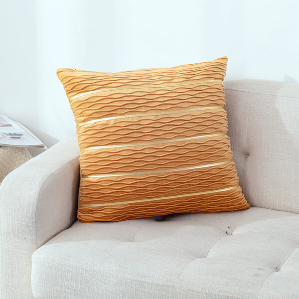 Simple Luxury Striped Velvet Pillow Cover Pillow Cushion Cover Pillow Case Covers for Sofa Flannel Velvet Sofa Cushion Cover - Image 7
