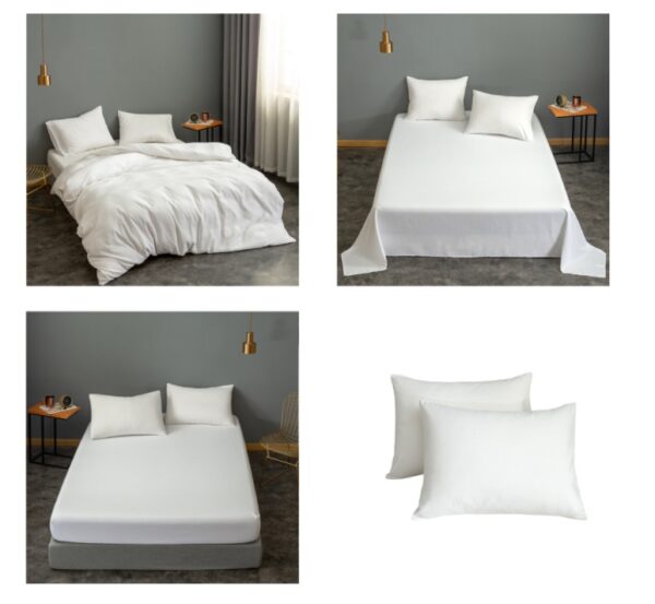 Fashion Home Textile Single Product Bedding Brushed Solid Color Quilt Cover - Image 2