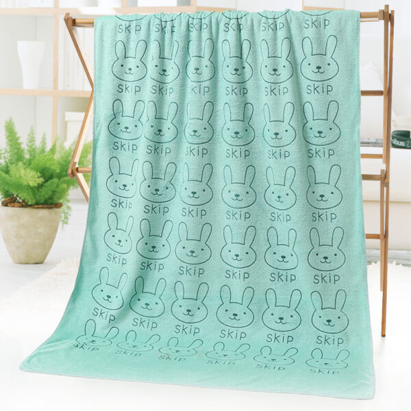 Bath towel beach towel cartoon print - Image 10