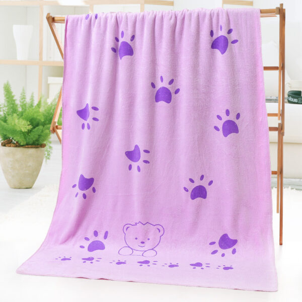 Bath towel beach towel cartoon print - Image 4