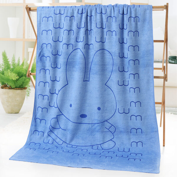 Bath towel beach towel cartoon print - Image 2