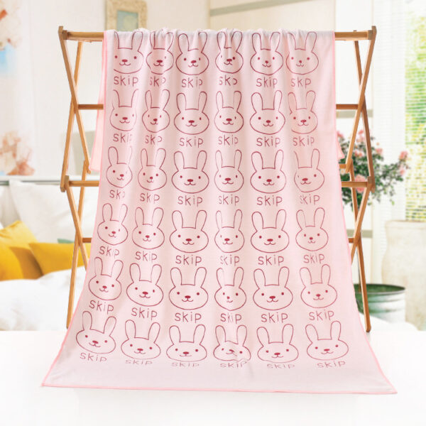 Bath towel beach towel cartoon print - Image 6