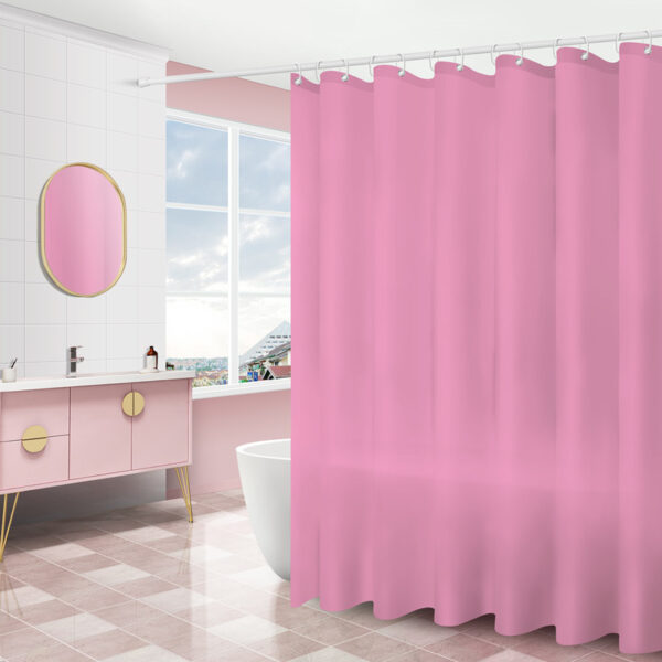 Shower Curtain Partition Curtain Door Curtain Square Shower Curtain - Image 7