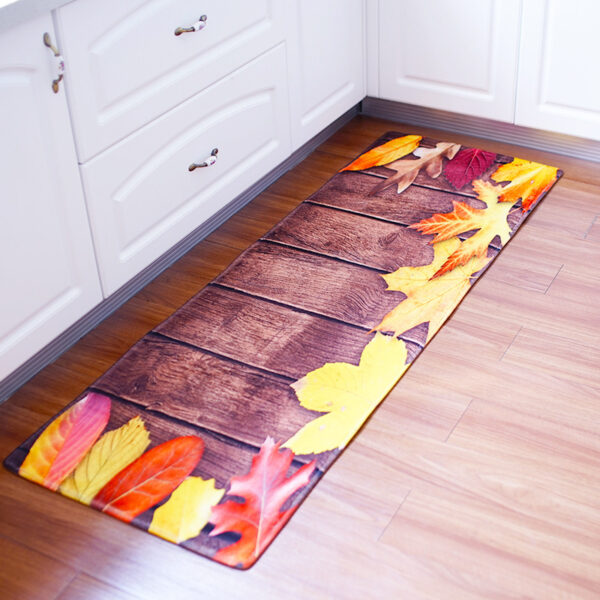 Printed long floor mat bathroom kitchen rug - Image 2