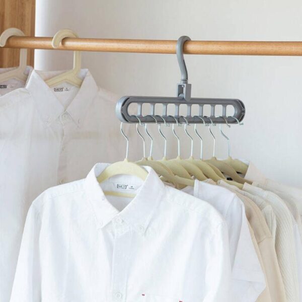 Clothes Hanger Plastic Storage Hanger Hanger Hook - Image 7