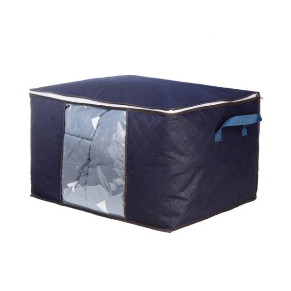 Large Quilt Bag Storage Bag Clothing Storage Box Moving Artifact Non-woven Finishing Dustproof Storage Bag - Image 2