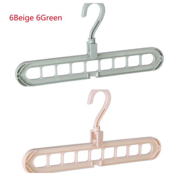 Clothes Hanger Plastic Storage Hanger Hanger Hook - Image 6