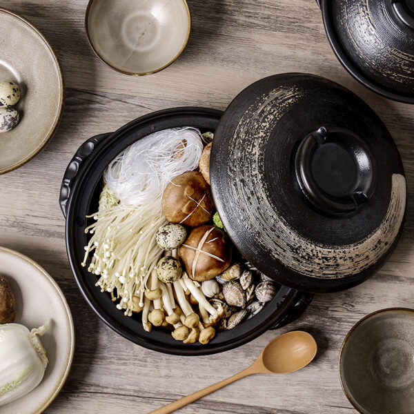 Stew Pot Soup Household Ceramic Gas Clay Pot Rice Casserole - Image 7