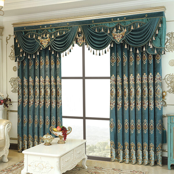 Luxury Elegant High-end Embroidered Curtains