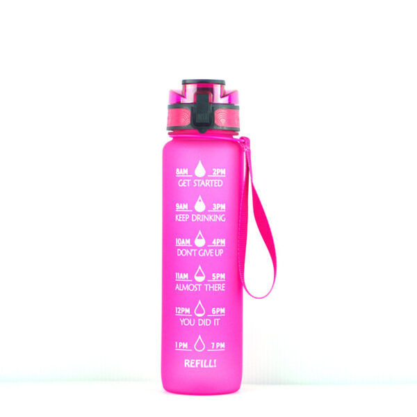 Transparent Flask Water Bottle 1000ml Bottled Kawaii Bottle Bpa Free Infuser Plastic Milk Sports Clear Water Bottle Kawaii Cup - Image 5
