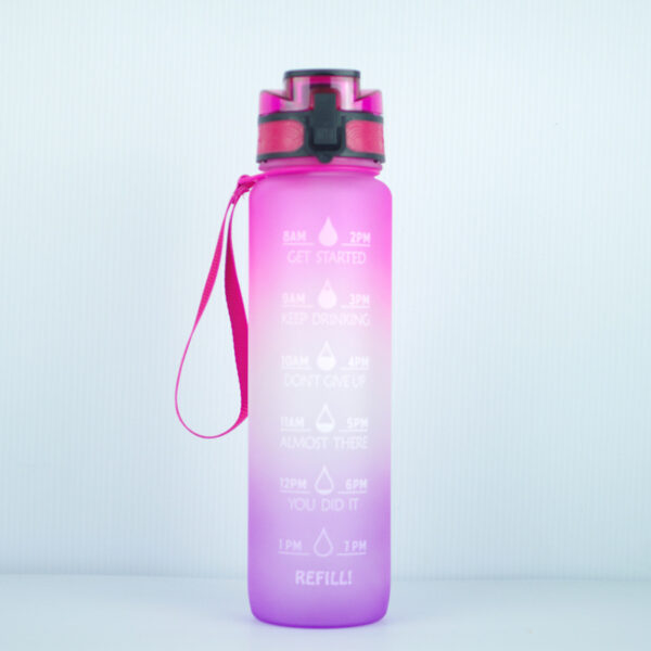 Transparent Flask Water Bottle 1000ml Bottled Kawaii Bottle Bpa Free Infuser Plastic Milk Sports Clear Water Bottle Kawaii Cup - Image 7