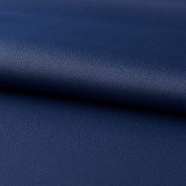Dark Blue Bedroom Blackout Fabric Printed Curtains - Image 6