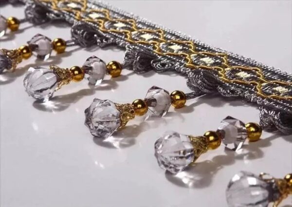 European Style Curtain Accessories Crystal Beads Lace Accessories - Image 5