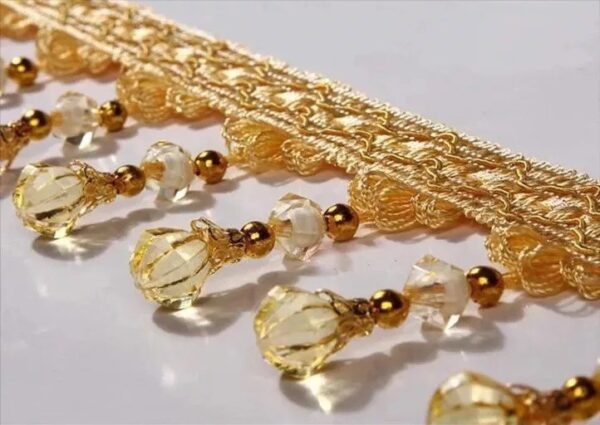 European Style Curtain Accessories Crystal Beads Lace Accessories - Image 9
