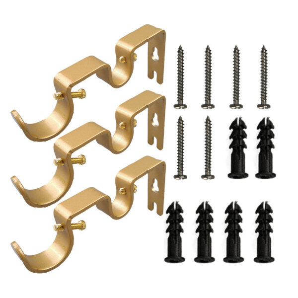 Double Rod Bracket For Household Curtain Accessories - Image 4
