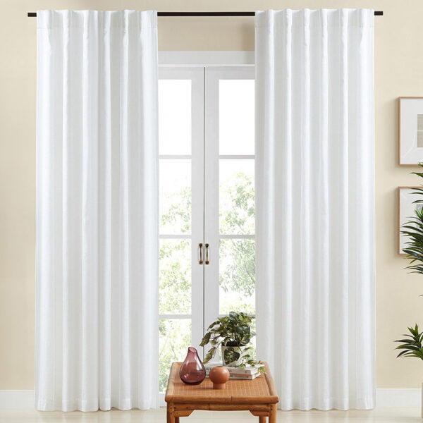 Lennox Sheer Concealed Tab Top Single Panel Curtain