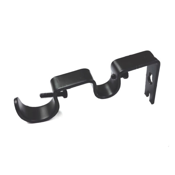 Hanging Black Curtain Double Rod Integrated Curtain Accessories Frame Base Support Frame Double Rod Bracket - Image 5