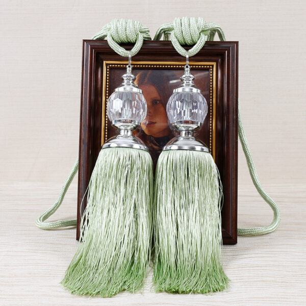 European-style Tassel Fringe Lace Crystal Ball Strap Rope Accessories Living Room Curtain Tassel Accessories - Image 8