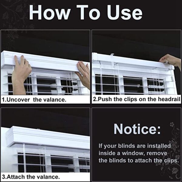 2-inch Trim Curtain Accessories Venetian Blind Partition Bracket - Image 5