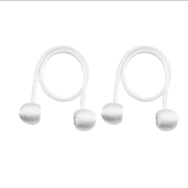 Curtain Straps A Pair Of Curtain Buckle Tie Rope Magnet Knot Tie Buckle Accessories - Image 10